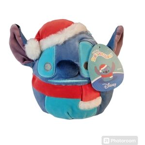 Disney/Squishmallow Stitch Holiday Plush